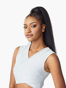 Sensationnel Synthetic Ponytail Instant Pony Wrap KINKY STRAIGHT 24" (1) Instant Pony