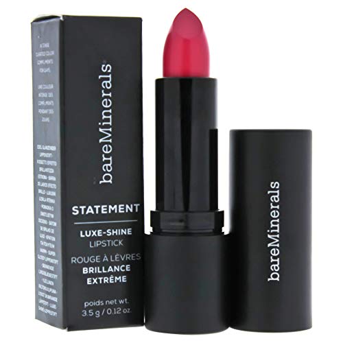 bareMinerals Statement Luxe-Shine Lipstick, Rebound, 0.12 Ounce bareMinerals