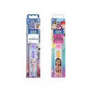 Oral-B Pro-Health Jr. Battery Powered Kid's Toothbrush Featuring Disney's Frozen, Soft, 1 ct & Disney Princess Power Kid's Toothbrush 1 Count Characters May Vary Oral-B