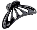 Parcelona French Rain Drop Small 2 3/4 Inch Celluloid Shell Claw Jaw Hair Clip for Fine Hair Types (Shell) Parcelona