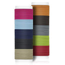 KUBOM 100 Pcs Womens Elastic Thick Hair Ties ,4MM for Medium Hair to Thick Hair Ponytail Holders Hair Elastic Band for Women (10-Color) KUBOM