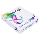 Just Home Ready to use Silver Foil Sheet, (100 Sheets) Pop-Up Dispenser, Pre Cut Silver Foil for Highlighting, Hair Color Application and Highlighting Services Just Home