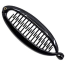 Camila Paris NV138 3.5 inch Small French Banana Clip Hair Comb Classic Girls Updo Flexible Ponytail Holder Interlocking Banana Combs, Fashion Durable Styling Hair Accessories for Women, Made in France Camila