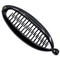 Camila Paris NV138 3.5 inch Small French Banana Clip Hair Comb Classic Girls Updo Flexible Ponytail Holder Interlocking Banana Combs, Fashion Durable Styling Hair Accessories for Women, Made in France Camila