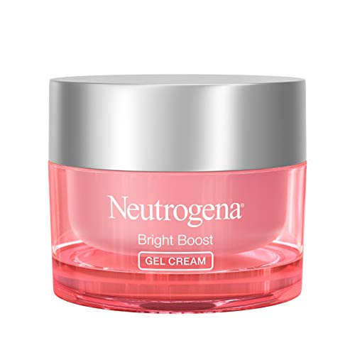 Neutrogena Bright Boost Brightening Moisturizing Face with Skin Resurfacing and Brightening Neoglucosamine for smooth skin Facial with AHA PHA and Mandelic Acids, Gel Cream, 1.7 Fl Oz Neutrogena