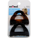 Scunci 9130203h048 Clutch Jaw Clips Assorted Colors, 1.6 Ounce Scunci