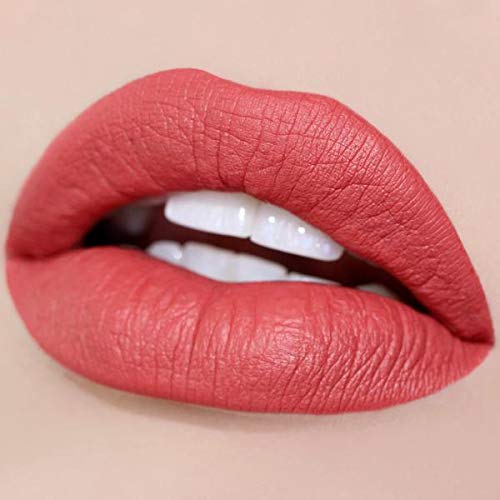 Girlactik Long Lasting Matte Lip Paint Liquid Lipstick - Ooh la la (Rich deep coral) - 7.5 ml / .25 oz Girlactik