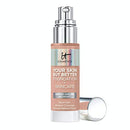 IT Cosmetics Your Skin But Better Foundation + Skincare, Medium Cool 36 - Hydrating Coverage - Minimizes Pores & Imperfections, Natural Radiant Finish - With Hyaluronic Acid - 1.0 fl oz It Cosmetics