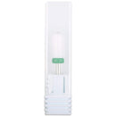 Pana Professional USA Ceramic White Smooth Top LARGE Barrel Bit Nail Drill (Grit: COARSE) 3/32" Shank Size PANA