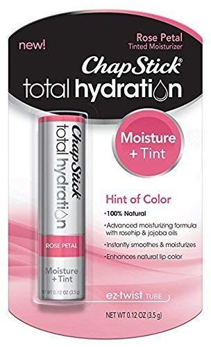 ChapStick Total Hydration Rose Petal 0.12 oz (Pack of 1) ChapStick