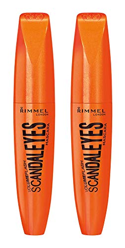 Rimmel lasting finish extreme lipstick, Black, 2 Count, Mascara Rimmel
