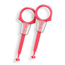 2 in 1 Clear Aligner Chewies and Removal PUL Tool Combo for Invisalign Removable Braces and Trays By The Pultool (2 Pack, Pink) The Pultool