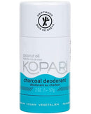 Kopari Aluminum Free Mens Charcoal Coconut Deodorant Stick | Made with Organic Coconut Oil | Non Toxic, Paraben Free, Plant Based, Gluten Free & Cruelty Free Long Lasting Natural Deodorant | 2.0 oz Kopari