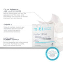 m-61 Perfect Peel | Gentle Exfoliating Facial Peel With Lactic, Mandelic, Salicylic Acid. For Sensitive Skin Or Lighter Daily Exfoliation. 1 Minute, 1 Step Infinity Warehouse