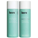 Hers Thickening Hair Shampoo 6.4 Fl Oz and Conditioner 6.4 Fl Oz Set. Helps Hair Look & Feel Thicker. Vegan, Paraben, Sulfate, Cruelty Free HER