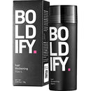 BOLDIFY Hair Fibers for Thinning Hair (HAZEL BROWN) Natural & Undetectable - Giant 28g Bottle - Completely Conceals Hair Loss in 15 Sec - Hair Topper for Fine Hair for Women & Men Boldify