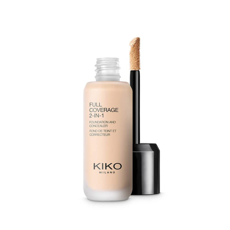KIKO MILANO - Full Coverage 2-in-1 Foundation & Concealer 01 - Wr 01 2 in 1 foundation and concealer, superior coveragE Kiko