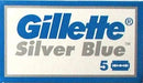 50 Silver Blue Double Edge Razor Stainless Blades Made in Russia 7 O'clock