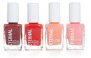 Eternal Collection – 4 Piece Set: Long Lasting, Quick Dry, Mirror Shine Nail Polish Set – Hardener, Bright and Shiny Finish - 0.46 Fluid Ounces Each Media Naranja Eternal