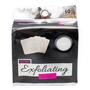 Jacent Mini Exfoliating Sponges: Square Facial Cleansing and Makeup Removal Pads, Suitable For All Skin Types Jacent