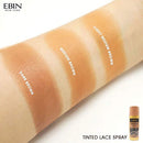 EBIN NEW YORK Tinted Lace Aerosol Spray –Dark Brown 2.7 Oz/ 80 mL, Quick dry, Water Resistant, No Residue, Water Resistant, Even Spray, Matching Skin Tone, 9 Different Shades, Natural Look EBIN NEW YORK
