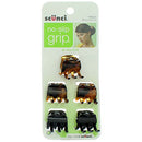 Scunci No-Slip Grip Mini Jaw Clips 5 ea Scunci