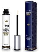 Natural Lash Growth Serum - USA Made Eyebrow Growth Enhancer - Eyelash Booster to Grow Longer Eyelashes - Lash Boost & Brow Enhancing Serum Northern Crown Cosmetics