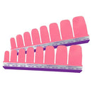 Color Street Pedicure Nail Polish Strips in Choice of Color (Strawberry Sunrise) Color Street