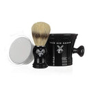 Van Der Hagen® Luxury Shaving Set - Total Men's Wet Shaving Kit w/Boar Bristle Brush, Scented Luxury Soap, Stand and Apothecary Mug Van Der Hagen Store