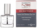Dermelect High Maintenance Instant Nail Thickener - Nailcare Top Coat with Keratin Protein Peptides, Strengthening, Hardening Protective High Shine Treatment for Weak, Thin, Damaged Nails 0.4 oz Dermelect Cosmeceuticals