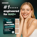 NAD Patches for Women & Men | NAD+ Patch for Energy & Healthy Aging | with CoQ10 & Nicotinamide | 60 Day Supply Infinity Warehouse