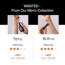 Pure Instinct WANTED The Original Pheromone Infused Essential Oil Perfume Cologne - Men's Collection - TSA Ready (Roll On Bottle 0.34 Fl. Oz./10.2mL) Infinity Warehouse