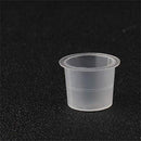 Disposable Tattoo Ink Cups- 500pcs Plastic Disposable Tattoo Ink Cups For Tattoo Permanent Makeup Container Cap Tattoo Accessory,Tattoo Ink,Tattoo Supplies,Tattoo Kits (
