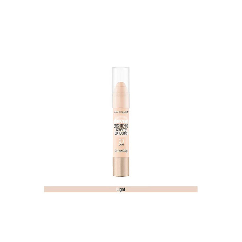 Maybelline New York Dream Brightening Creamy Concealer, Light, 0.11 oz. Maybelline New York