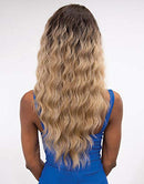 Janet Collection Melt Extended Part SWAN Lace Front Wig (LATTE BLOND) Janet Collection