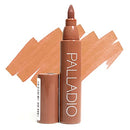 Palladio Lip Stain, Hydrating and Waterproof Formula, Matte Color Look, Longlasting All Day Wear Lip Color, Smudge Proof Natural Finish, Precise Chisel Tip Marker, Nude (LIS04) Palladio