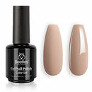 Beetles Kim Nude Color Gel Nail Polish 15ml Skin Tone Gel Nail Neutral Soak Off U V LED Nail Lamp Gel Polish Nail Art Manicure Salon DIY Home Valentine's Gel 0.5Oz beetles Gel Polish