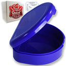QUIST (TM) Solid Orthodontic Retainer Case (Purple) The Original Quist Dental