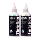 Kiss Tintation Semi-Permanent Hair Color 5 Ounce (Jet Black (2 Pack)) KISS Store