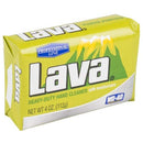 Lava Heavy-Duty Hand Cleaner Pumice soap with Moisturizers (Professional Line), 5-bars [4 OZ each] with 2 Sparklen Wooden Nail Brushes Lava