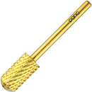 USA Pana 3/32" Safety Nail Carbide - Smooth Round Top Large Barrel Head for Electric Dremel Drill Machine - Grit Size: (4XC, 3XC, 2XC, XC, C, M, F, XF) (Extra Coarse (XC) GOLD) PANA