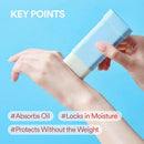 Cotton Airy Sun Stick SPF 50 Broad Spectrum Korean Matte Sunscreen Stick for Face - Travel Size Sebum Control Sunblock -Vegan, Lightweight, Non-Sticky 0.67 oz Infinity Warehouse