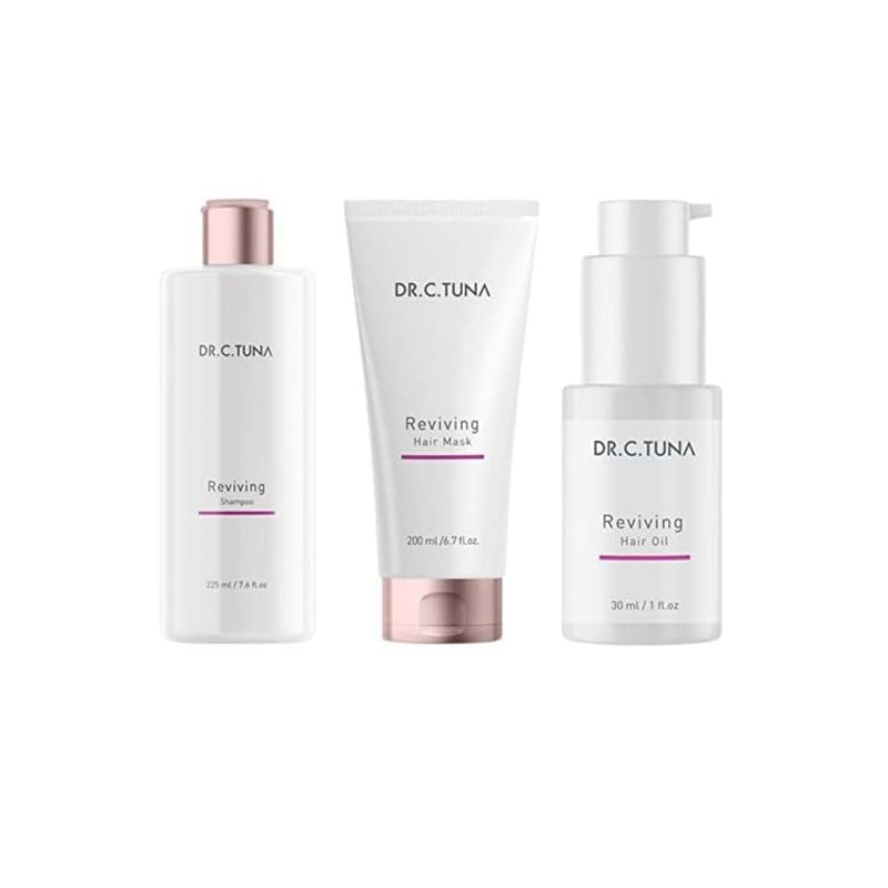FARMASi Dr C Tuna, Advanced Reviving Shampoo and Hair Mask with Capixyl™ and Trichogen™ for Hair Growth | Shampoo 7.6 fl oz / 225 ml | Mask 6.7 fl.oz/ 200 ml Infinity Warehouse