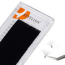 BEYELIAN Easy Fan Eyelash Extensions Mega Volume Self Fanning Lashes Matte Black Stylists Professional Salon Use Practice Super Thin Light Mink 0.05 D Curl 13mm BEYELIAN