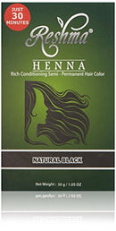 Reshma Beauty 30 Minute Henna Hair Color Infused with Goodness of Herbs (Natural Black, Pack Of 1) Reshma Beauty