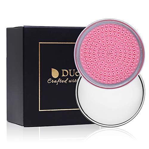DUcare Makeup Brush Solid Soap Cleanser Sponges & Brushes Easy to Clean Shampoo Removes Shadow Color Cosmetic Colors Beauty Sponges for Daily Use Travel Set DUcare
