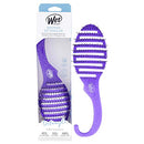 Wet Brush Hair Brush Shower Detangler, Purple Glitter Color, Shower Hair Brush with Soft Bristles Minimizes Pain and Protect Against Split Ends and Breakage for Men, Women, and Kids Wet Brush