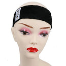 GEX Adjustable Velvet Wig Grip Band No Slip for Wigs (Dark Black) gexworldwide