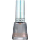 Revlon Nail Enamel, Chip Resistant Nail Polish, Glossy Shine Finish, in Black/Grey, 135 Molten Magic, 0.5 oz REVLON