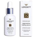 LEROSETT Healing Serum for Acne Scarring, Redness, Breakouts, Irritation, Hydrate, Soothe, Firm, Plump, with Organic Aloe Vera, Collagen, Elastin, Keratin, Vitamin C, Ginseng 1 oz Gunilla Of Sweden
